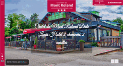 Desktop Screenshot of chalet-montroland.com